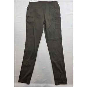 Carhartt Fitted Women's Olive Green Multi Pocket Nurse's Pants. Size S
